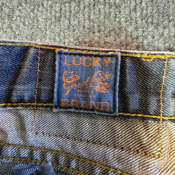 Lucky Brand Men's Jeans - Classic Fit - Distressed Denim - Picture 2 of 16